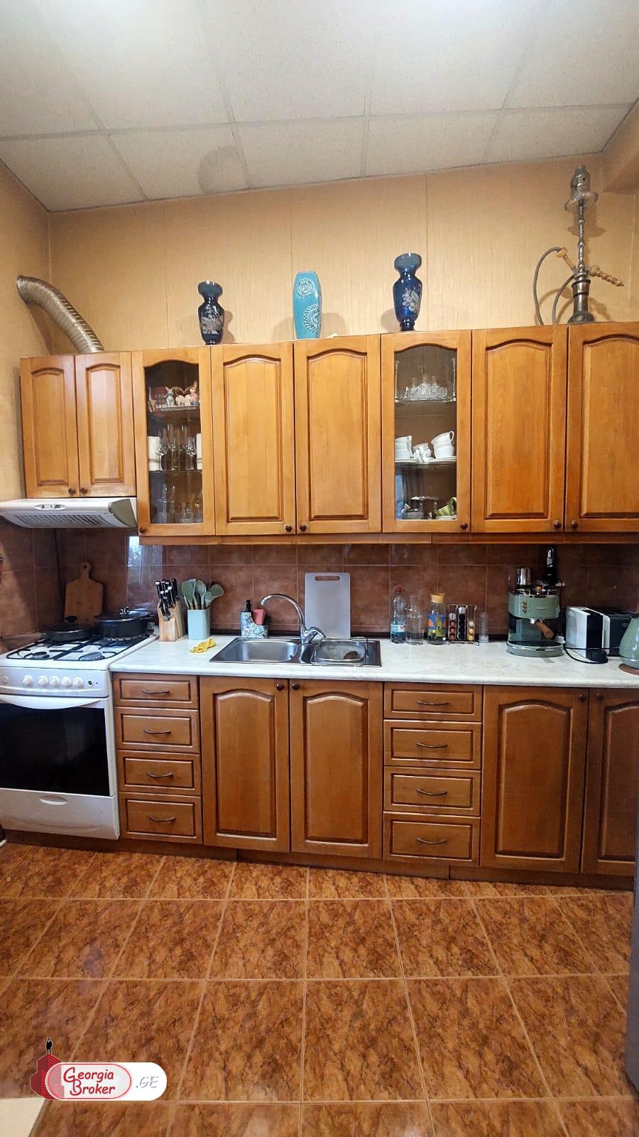 nearly repaired 5-room apartment for sale